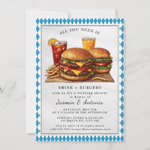 Invitation Juice et Burgers