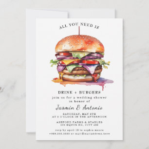 Invitation Juice et Burgers