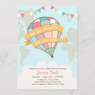 Invitation Jumeaux chauds d'invitation de baby shower de