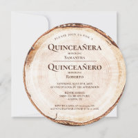 Jumeaux rustiques Fille Garçon Quinceañera Quincea