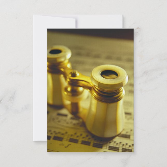 Invitation Jumelles de théâtre 2 (Devant)