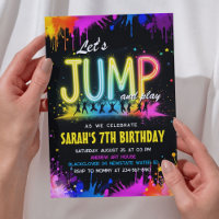 Jump Party - Neon Splash Anniversaire
