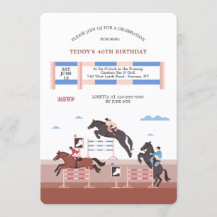 Invitation Jumpers équestre