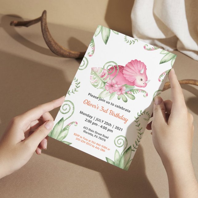 Invitation Jungle Safari Thème Anniversaire (Créateur téléchargé)