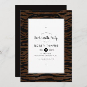 Invitation Jungle Tiger Bachelorette
