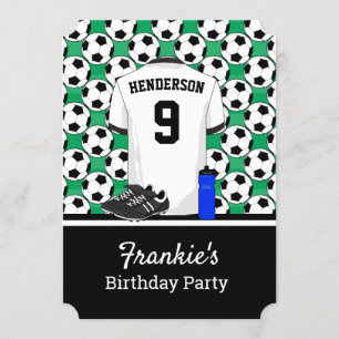 Invitation Junior Youth socer event BKW