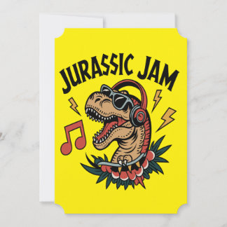 Invitation Jurassic Jam