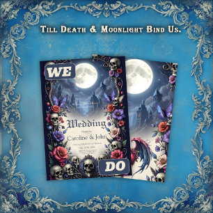 Invitation Jusqu'à ce que la mort et le clair de lune nous un