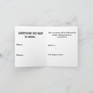 Invitation Jusqu'à la mort