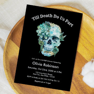 Invitation Jusqu'à la mort faisons-nous partie de la Fête des