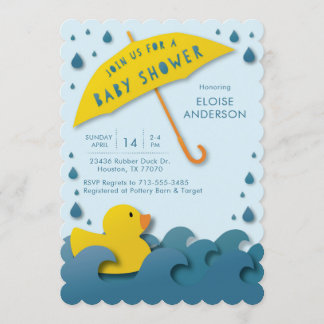 Invitation Juste Ducky