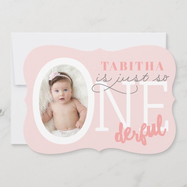 Invitation Juste pour ONEderful (Devant)