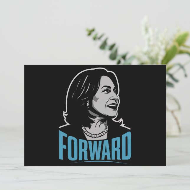 Invitation Kamala Harris Forward (Debout devant)