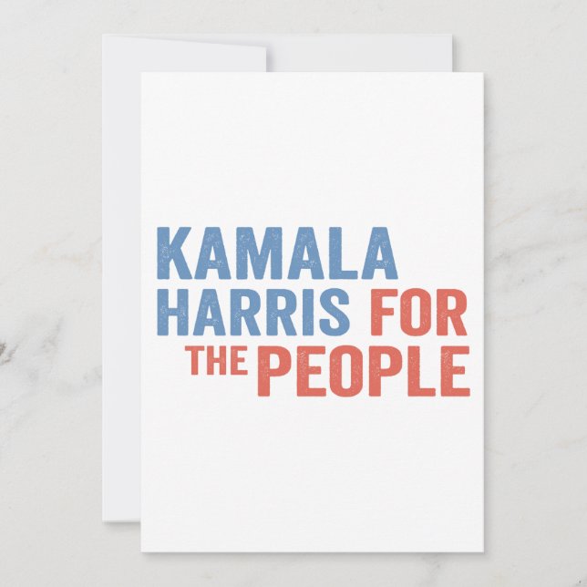 Invitation Kamala Harris pour les démocrates électoraux popul (Devant)