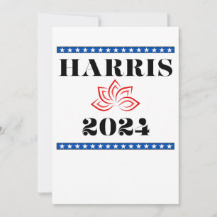 Invitation Kamala Lotus Harris pour POTUS