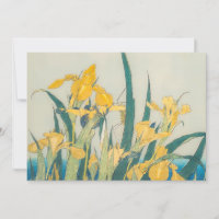 Katsushika Hokusai - Grasshopper et Iris