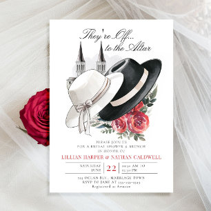Invitation Kentucky Derby Mariage  Roses de Fête des mariées