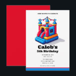 Invitation Kids Castle Party Bounce House Anniversaire Jump P<br><div class="desc">Customisez comme vous voulez.</div>