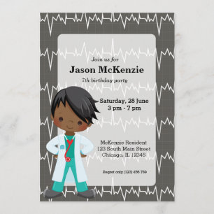 Invitation Kids Doctor