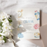 Invitation Kids Tea Party Wonderland Anniversaire<br><div class="desc">Organisez une fête d'anniversaire sensationnelle pour enfants avec notre invitation d'anniversaire entièrement personnalisable pour merveilleux pays.</div>