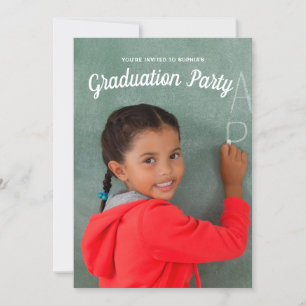 Invitation Kinder Photo Graduation Party