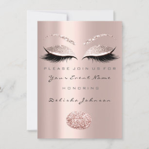 Invitation Kiss Lips Sweet 16th Birthday Fête des mariées maq