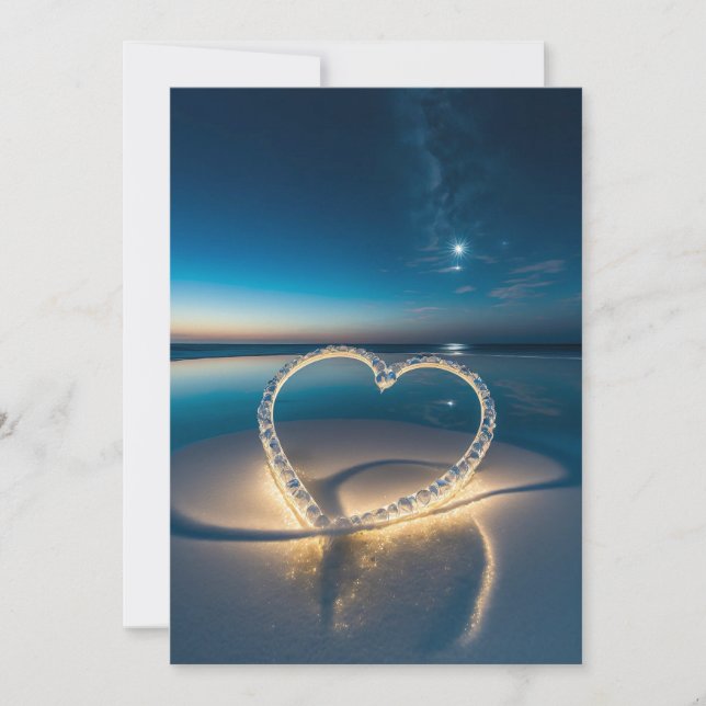 Invitation Kiss of Starlight : Crystal Starry Mariage de nuit (Devant)