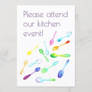 Invitation Kitchen Event
