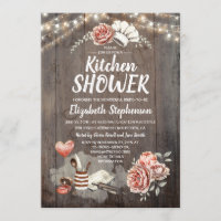 Kitchen Shower - Rustic Country Fête de l'mariée