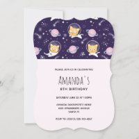 Kitty Chou Chat Astronautes Motif Anniversaire
