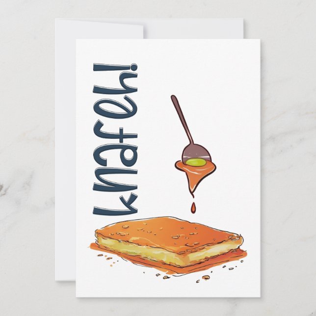 Invitation Knafa (Devant)