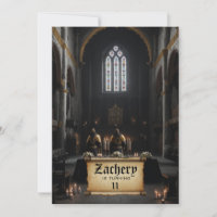 *~* Knight Castle Scroll Médiéval AP88 Anniversair