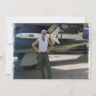 Invitation Korat AFB Thaïlande 1968  F-105 Impression