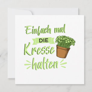 Invitation Kresse Halten Garten Grtner Gardener Jardiner Gif