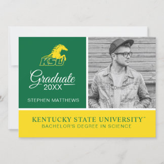 Invitation KSU Université d'État du Kentucky Diplômé