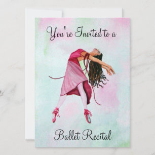 Invitation La Ballerina rose
