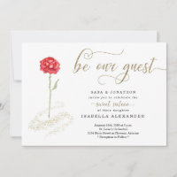 La beauté et la bête Sweet sixteen unique