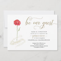 La beauté et la bête unique Quinceañera