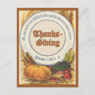 Invitation La Bible chrétienne contre l'Invitation de Thanksg