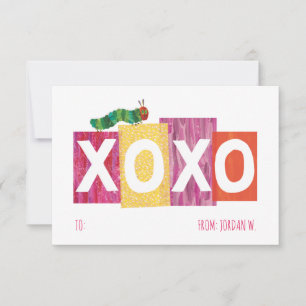 Invitation La Caterpillar Très Affamée   XOXO