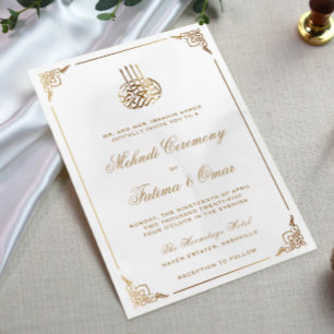 Invitation La cérémonie de la médaille islamique musulmane de