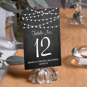 Invitation La Collection de Mariage Guirlandes Lumineuses sur