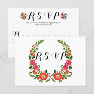 Invitation La collection de Mariages d'été de Bohême