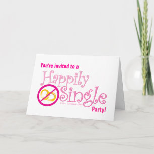 Invitation La collection Happily Single de MDillon Designs