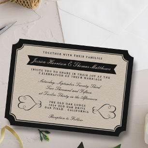 Invitation La collection Vintage Wedding