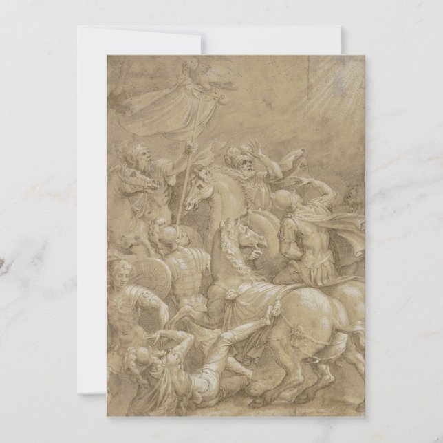 Invitation La Conversion de saint Paul Art (Devant)