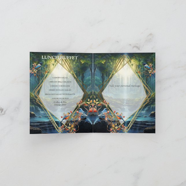 Invitation La destination des chutes d'eau itinérantes de not (Intérieur)