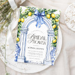 Invitation La Dolce Vita Citrus Fête des mariées verte<br><div class="desc">La Dolce Vita Citrus Verdure Nuptiale Douche Invitation</div>