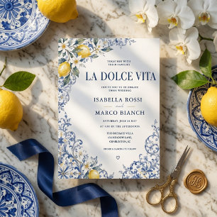 Invitation La Dolce Vita Côte amalfitaine de luxe