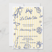 La Dolce Vita (tout âge) Fête d'anniversaire